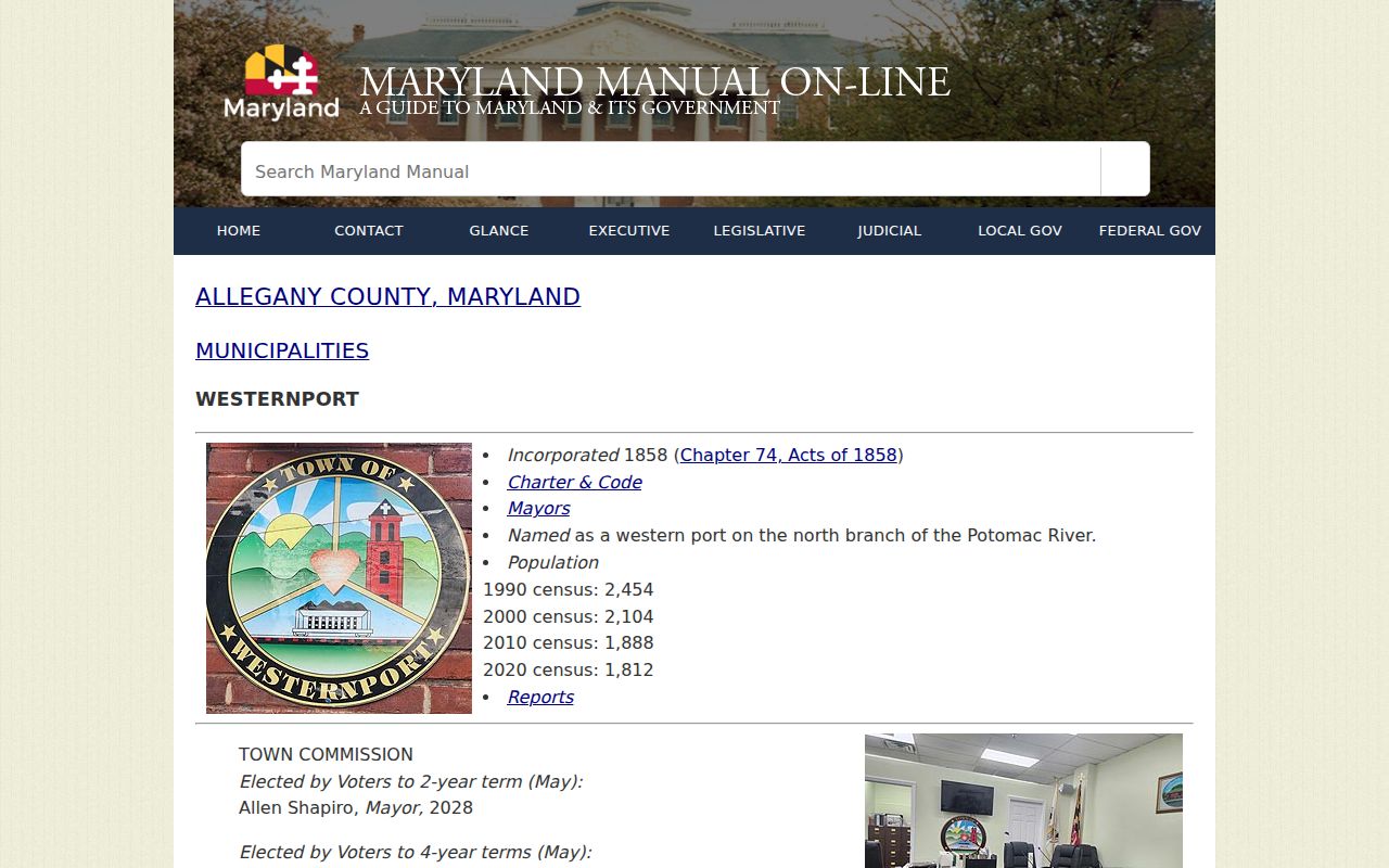 Allegany County traffic warrant records context from a municipal police history profile
