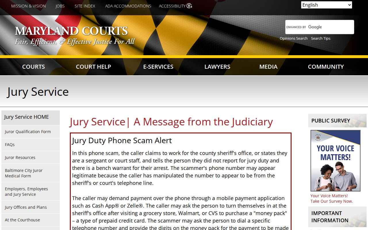 Allegany County Midland warrant scam warning and resolution guidance
